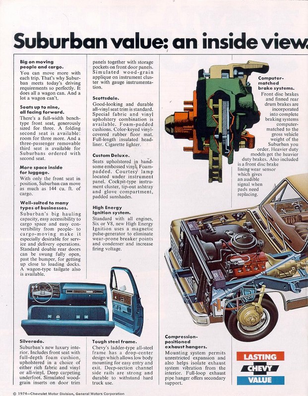 1975 Chevrolet Surburban Folder Page 4